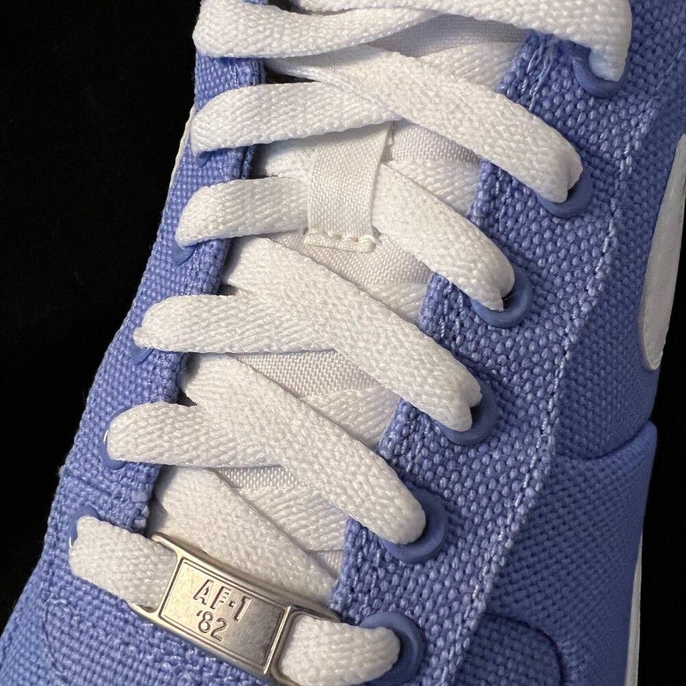 2008 Nike Air Force One Low Purple Frost NIB W12 - Picture 7 of 10